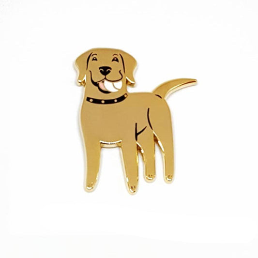 Labrador Retriever Dog Enamel Pin