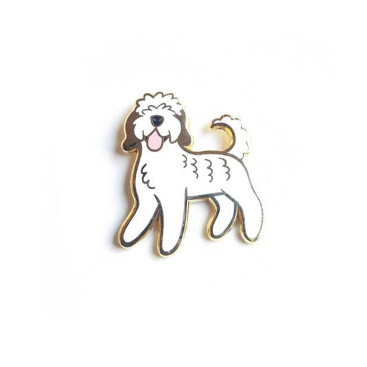 Doodle Dog Enamel Pin