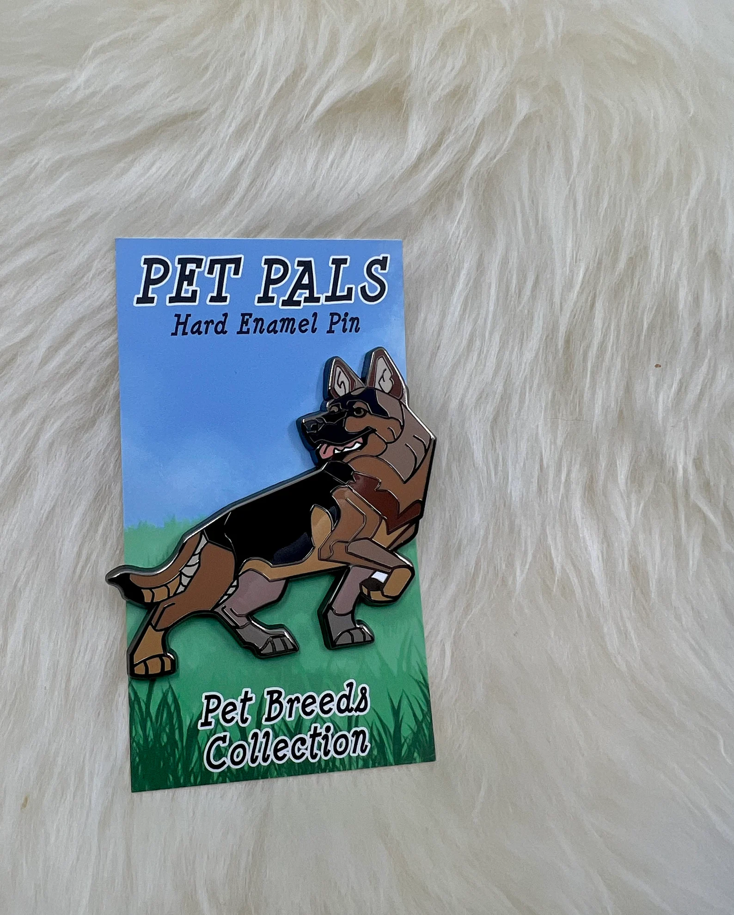 German Shepherd Hard Enamel Pin | German Shepherd Pin |