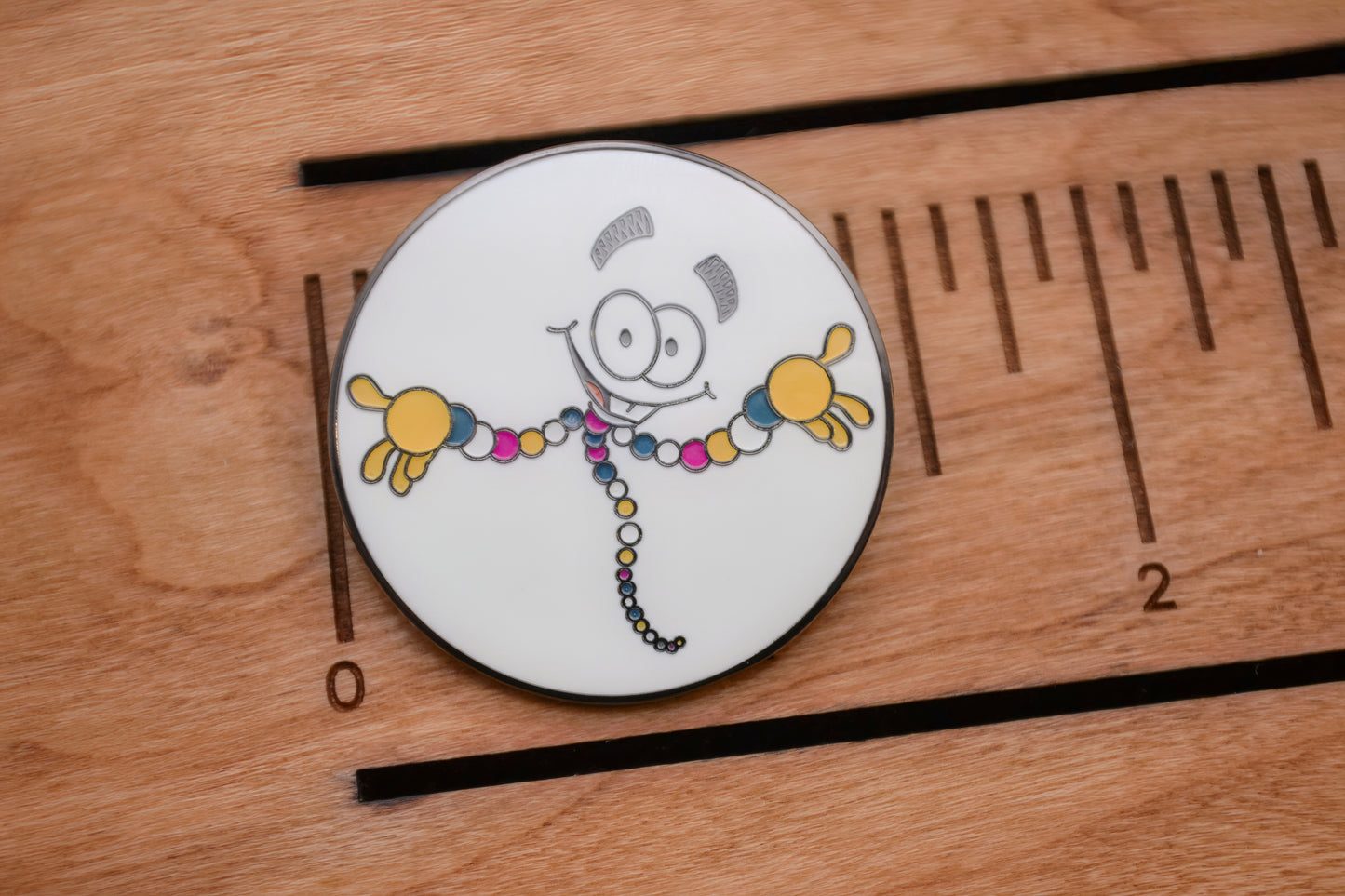 Mr. Dna Metal Pin - Jurassic Park