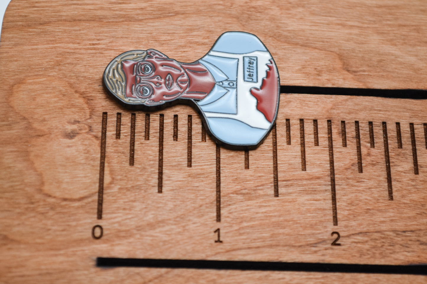 Jeffrey Dahmer Enamel Pin - True Crime - Serial Killer