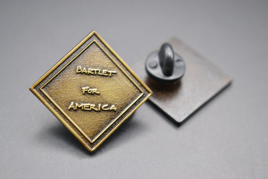 Bartlet For America Metal Pin - The West Wing