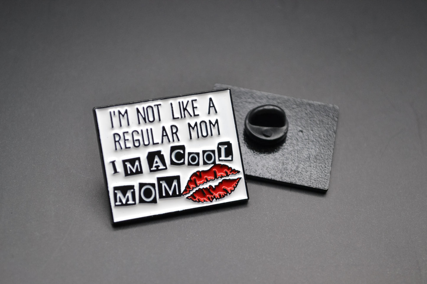 I'm a Cool Mom Enamel Lapel Pin
