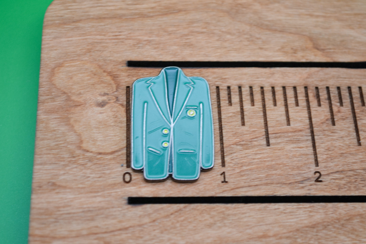 Green Master Jacket Golf Ball Marker