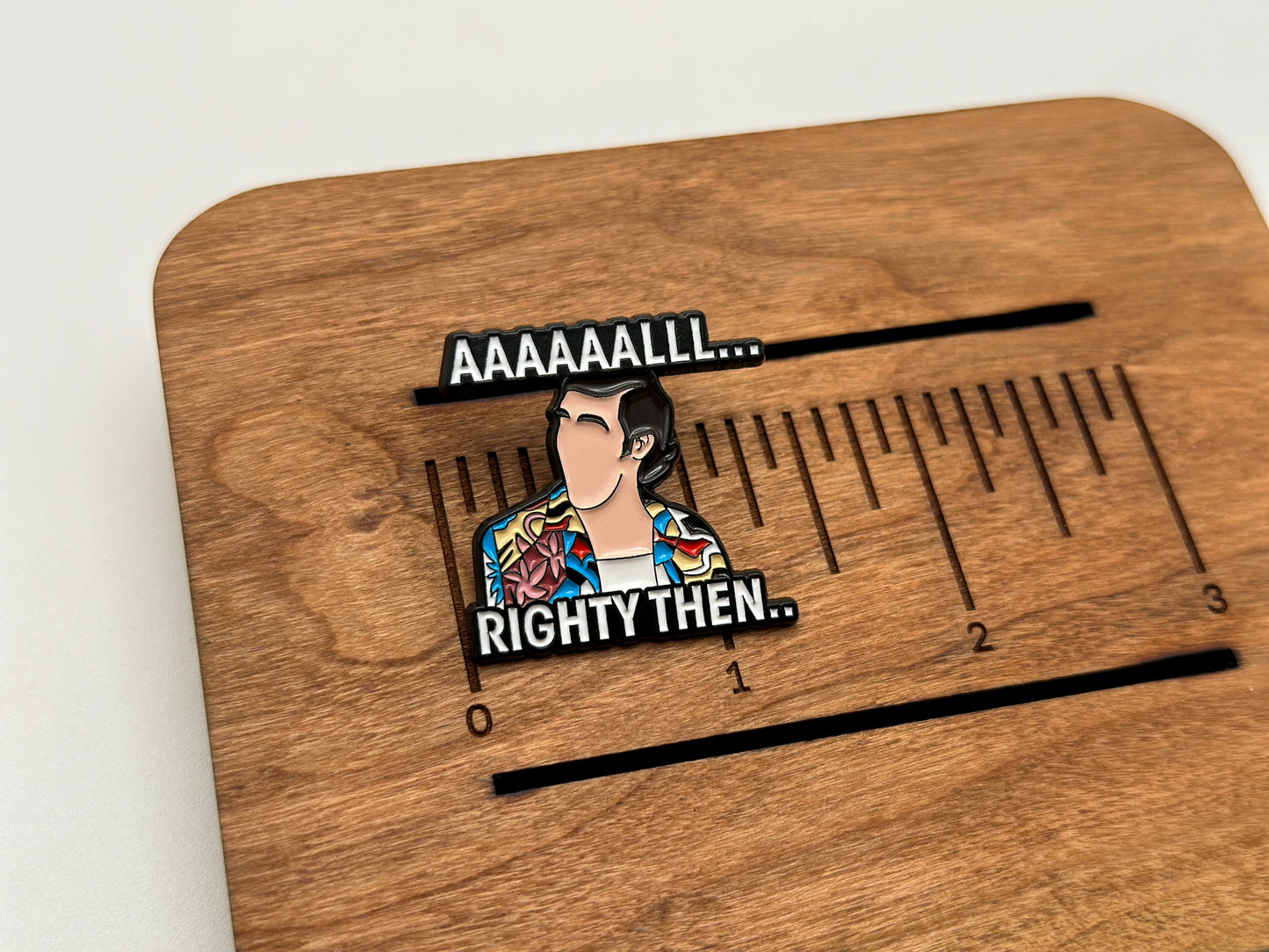 Ace Ventura Alrighty Then Enamel Pin - Pet Detective - When Nature Calls