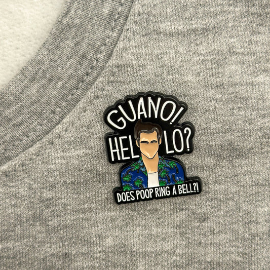 Ace Ventura Guano Enamel Pin - When Nature Calls