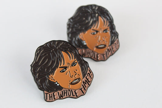 The Whole Time Mrs. Doubtfire Soft Enamel Pin