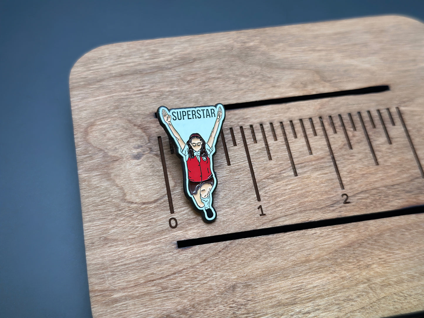 Superstar Enamel Lapel Pin