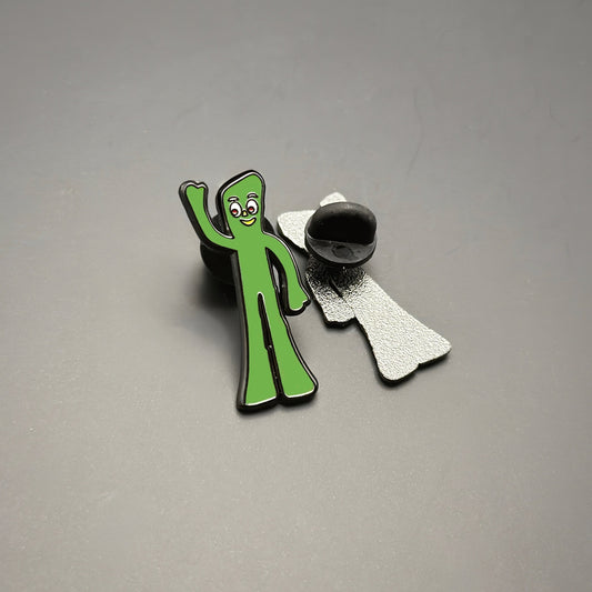 Gumby Enamel Lapel Pin