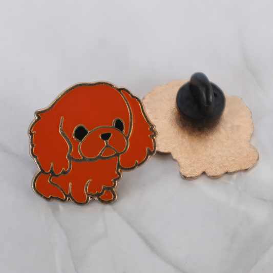 Cavalier King Charles Spaniel Enamel Pin