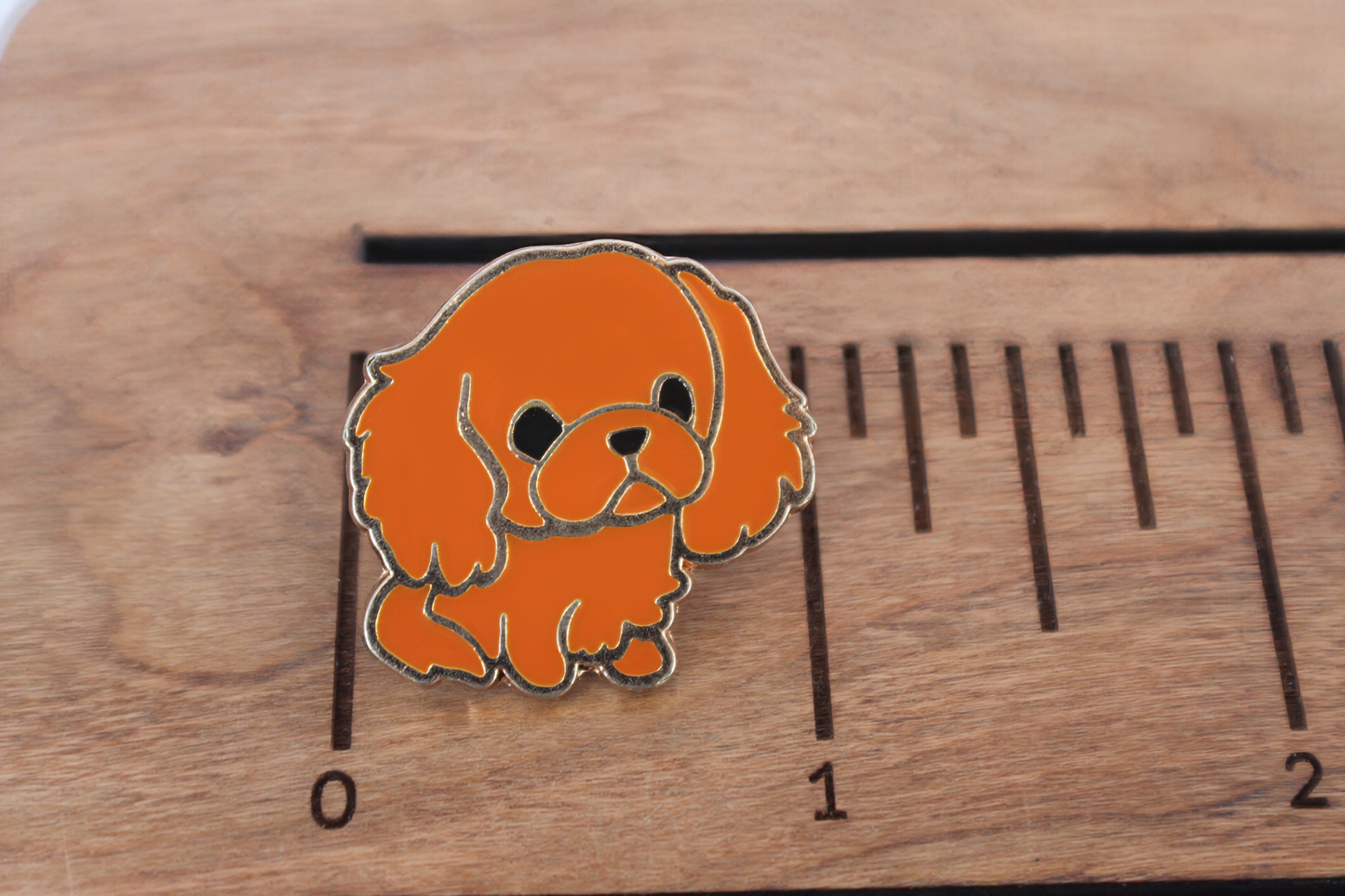 Cavalier King Charles Spaniel Enamel Pin