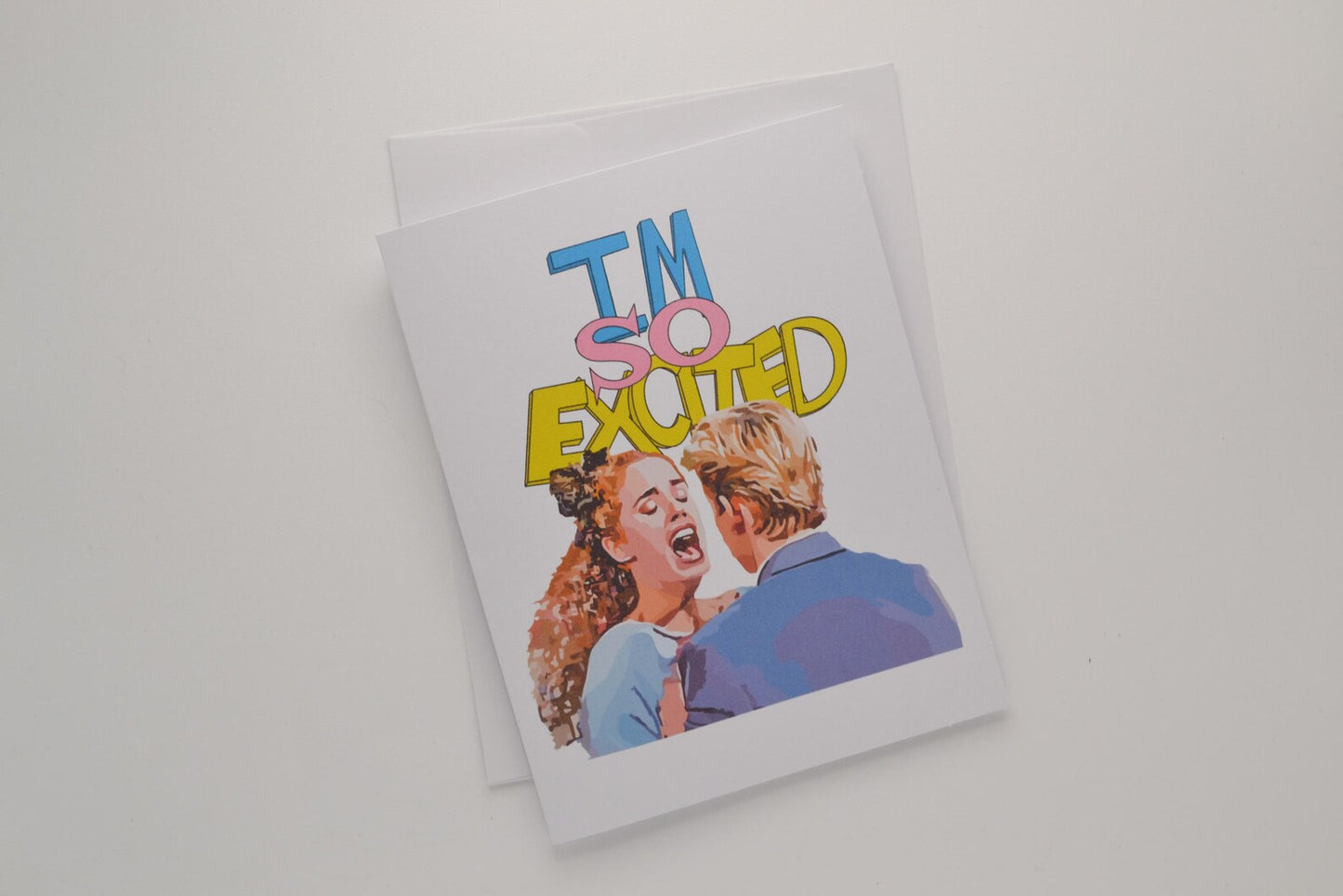 Saved by the Bell Birthday Card - I'm So Excited