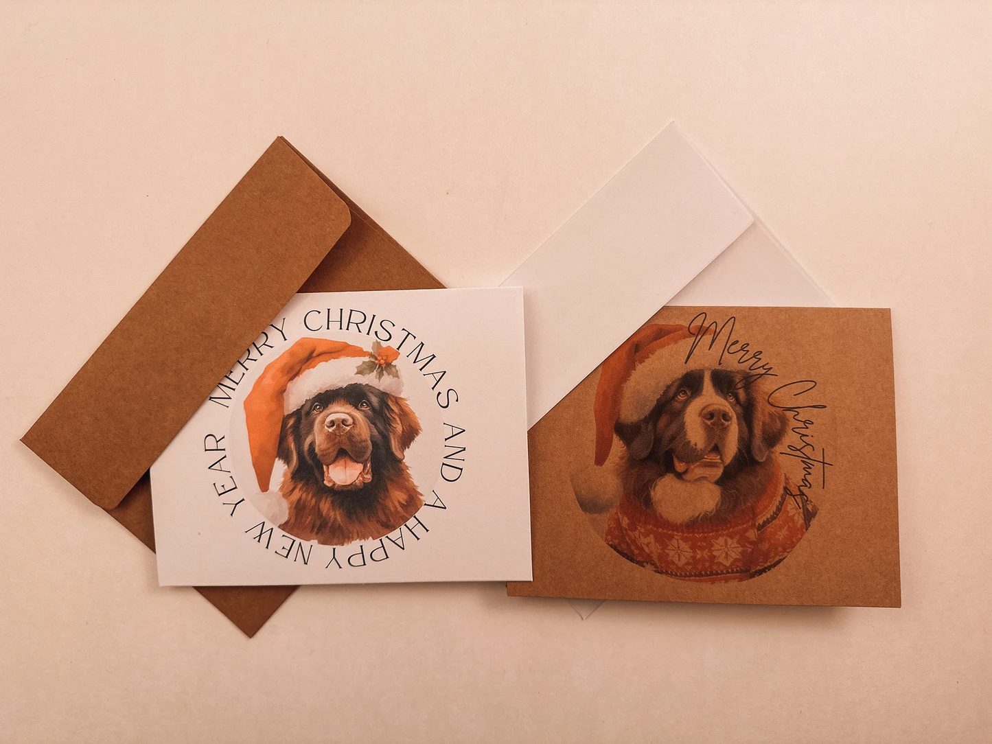 Newfoundland Christmas Greeting Cards Set of 6, 12, or 24