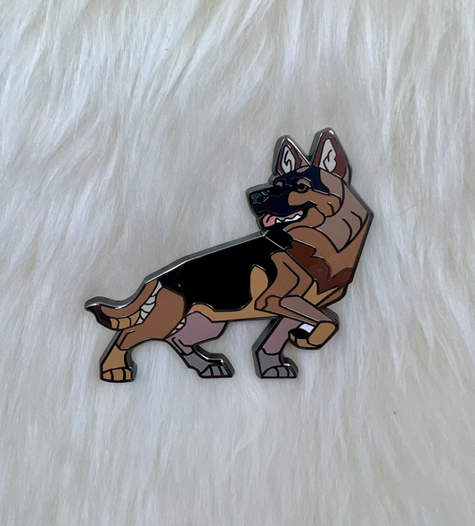 German Shepherd Hard Enamel Pin | German Shepherd Pin |