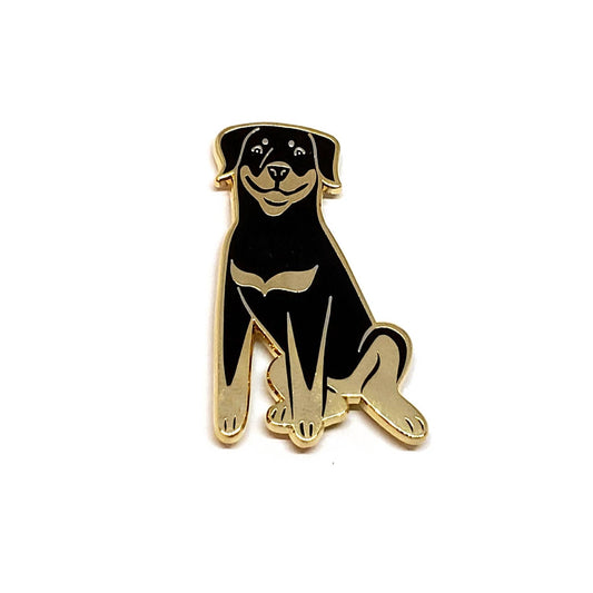 Rottweiler Dog Enamel Pin