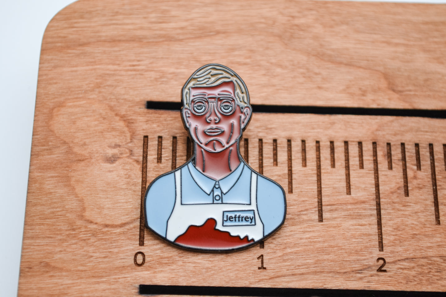 Jeffrey Dahmer Enamel Pin - True Crime - Serial Killer