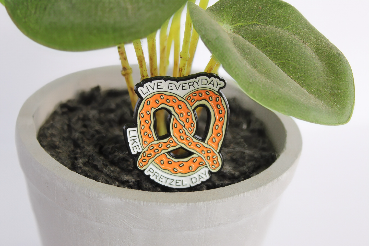 Pretzel Day The Office Enamel Pin