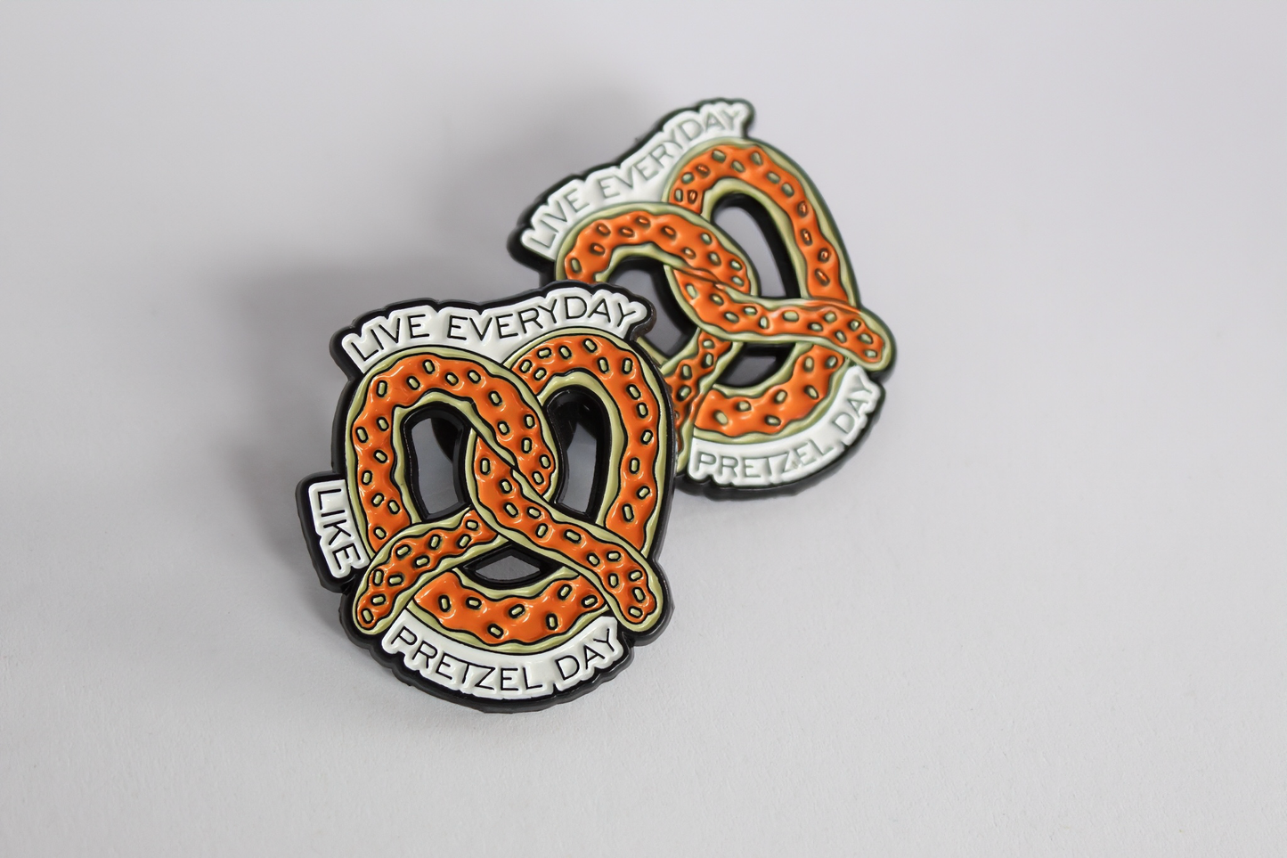 Pretzel Day The Office Enamel Pin