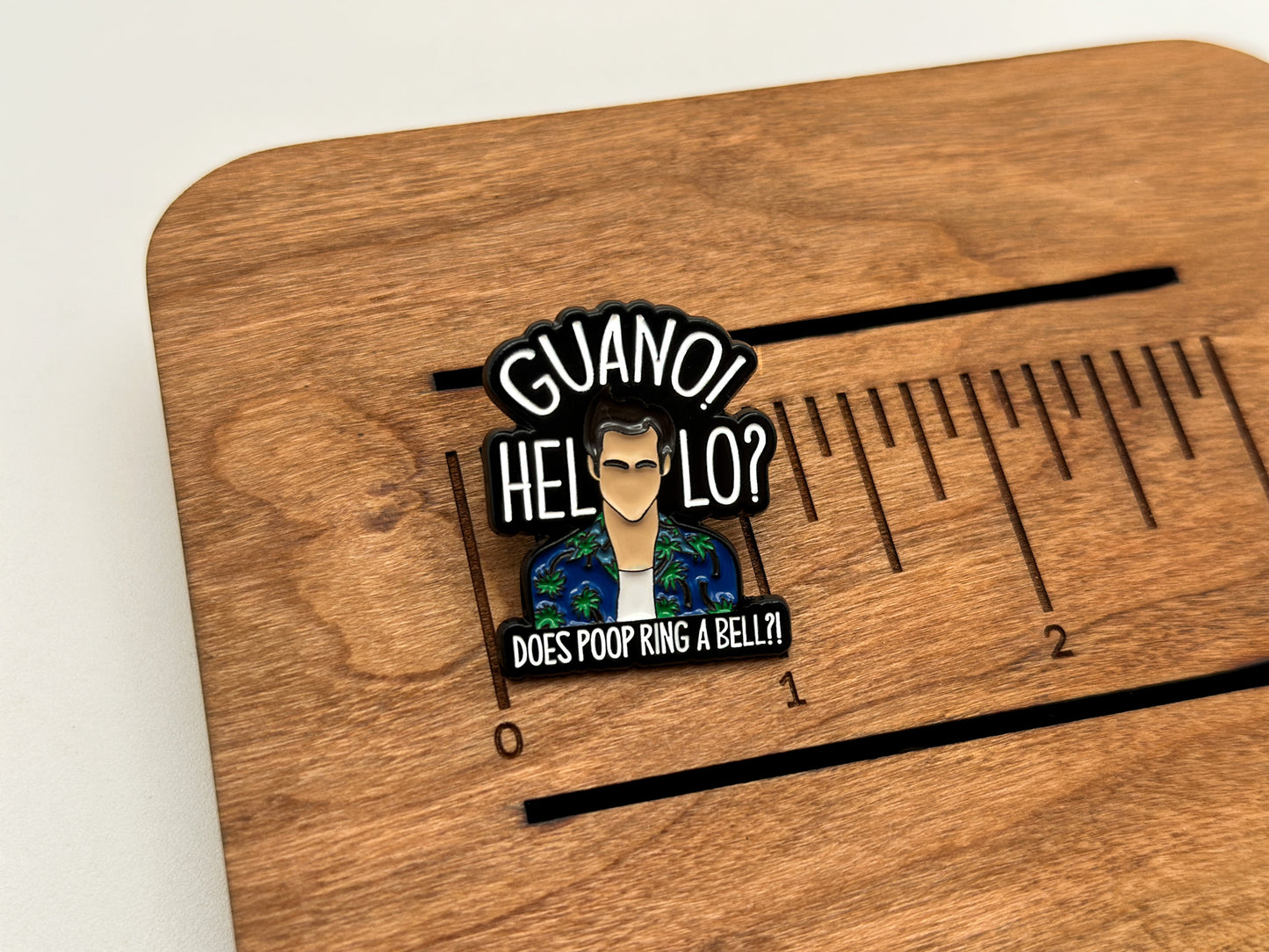 Ace Ventura Guano Enamel Pin - When Nature Calls