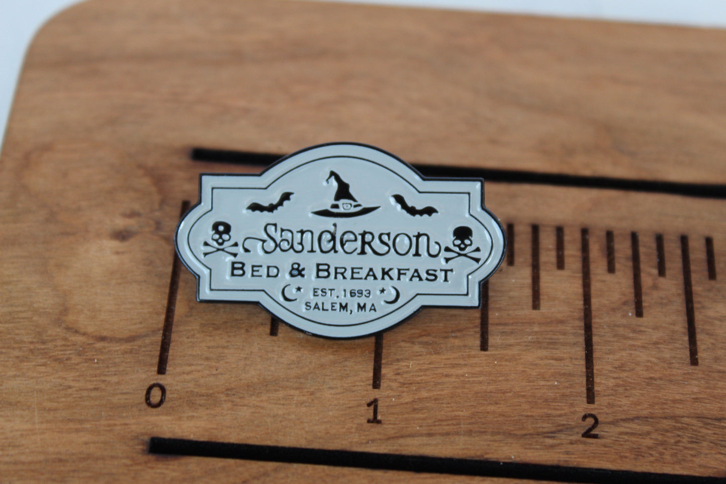Sanderson Bed and Breakfast Enamel Pin - Hocus Pocus Halloween
