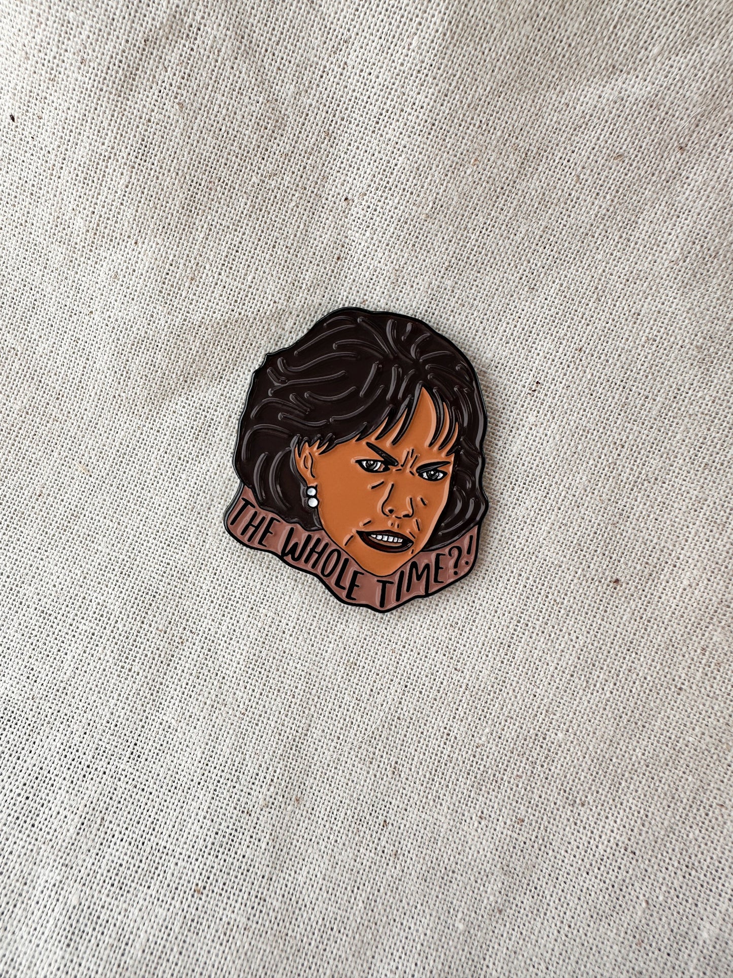 The Whole Time Mrs. Doubtfire Soft Enamel Pin