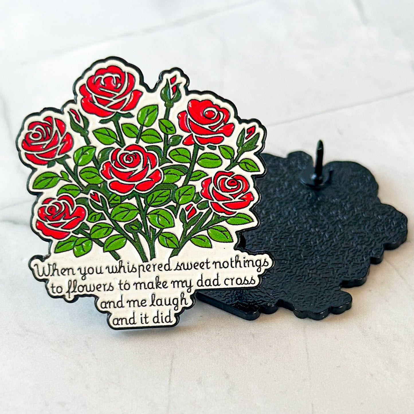 Operation Mincemeat Enamel Pin Dear Bill Musical