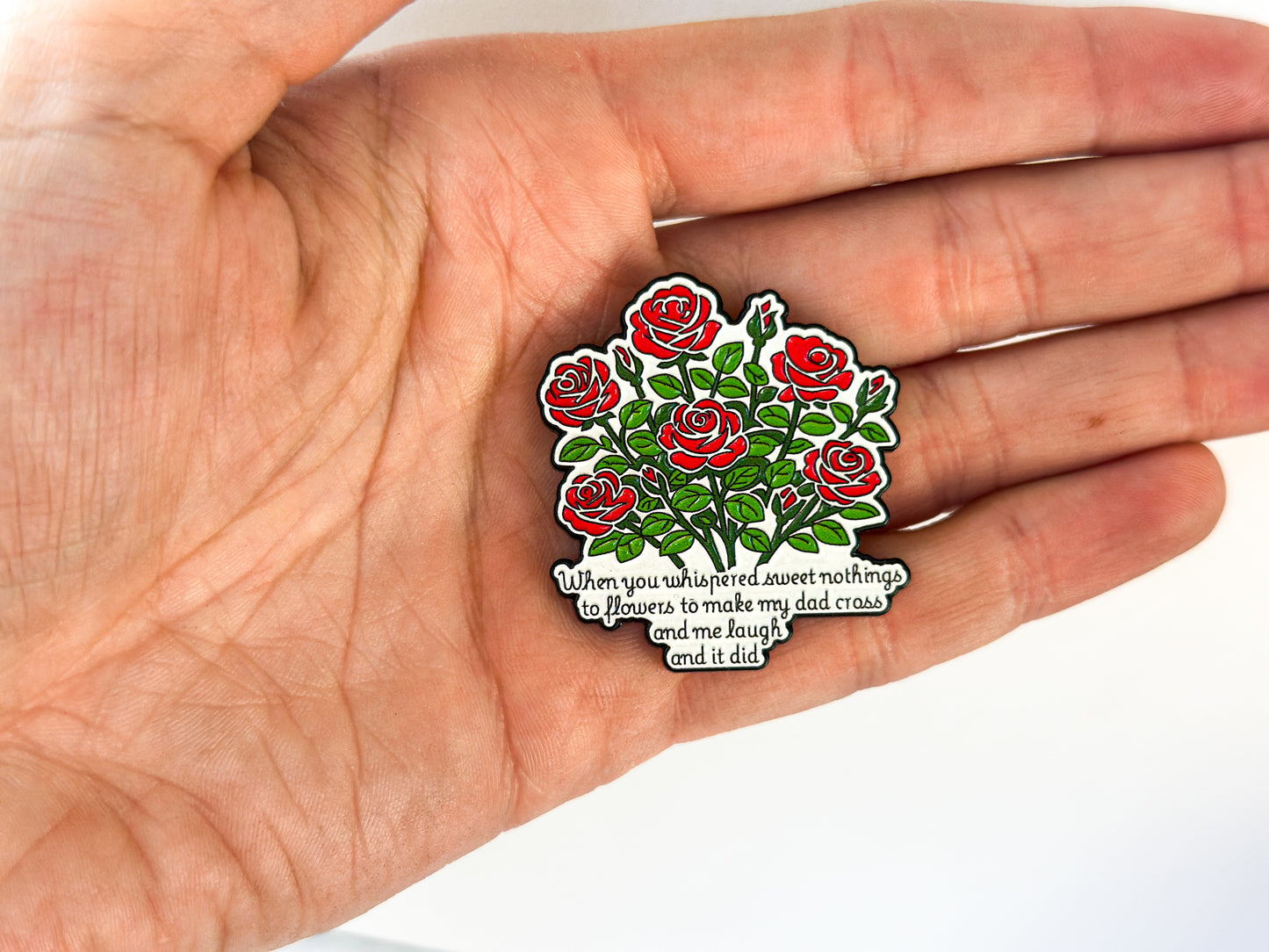 Operation Mincemeat Enamel Pin Dear Bill Musical