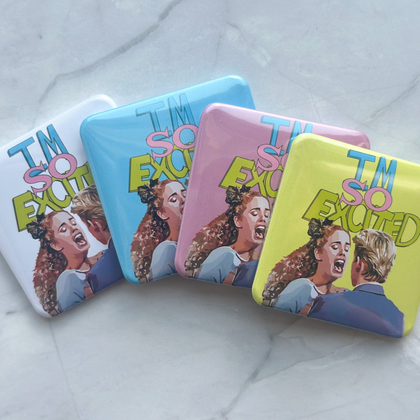 Saved By The Bell Magnet 2x2 I'm So Excited