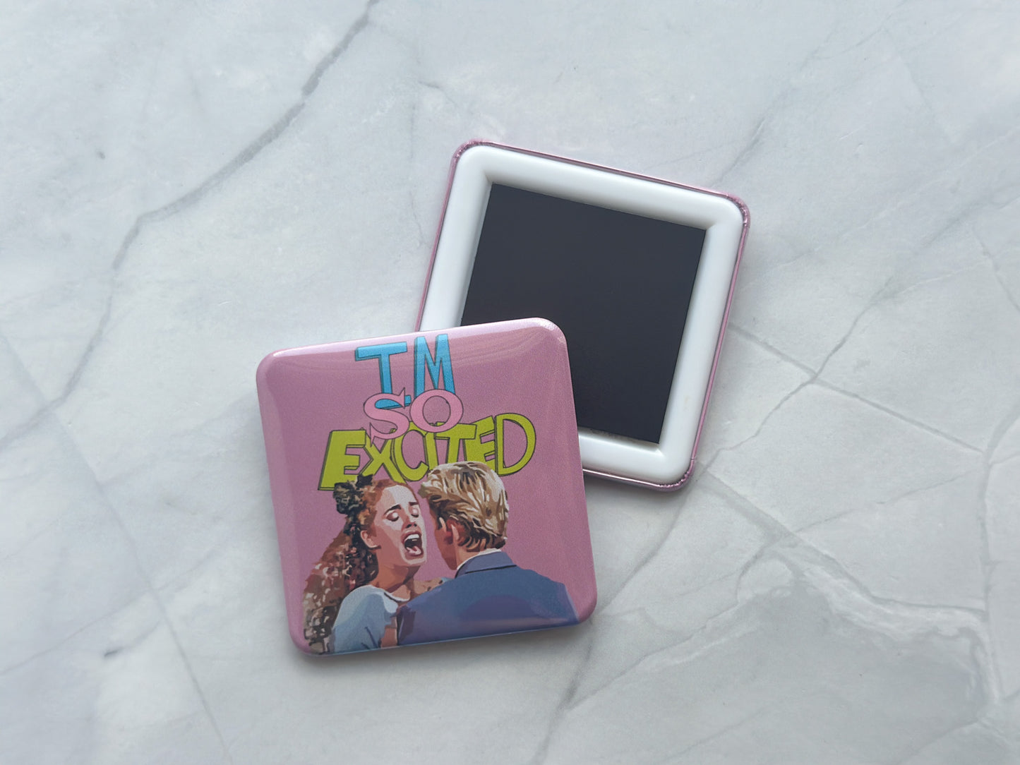 Saved By The Bell Magnet 2x2 I'm So Excited