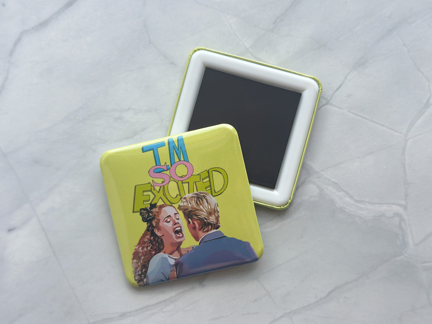 Saved By The Bell Magnet 2x2 I'm So Excited