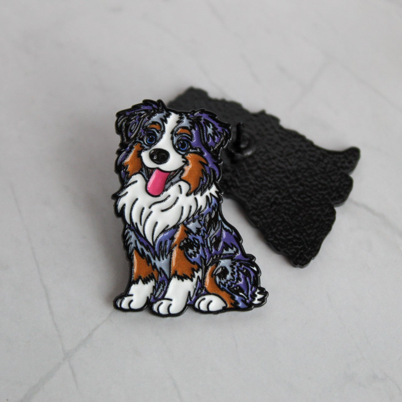 Australian Shepherd Enamel Pin