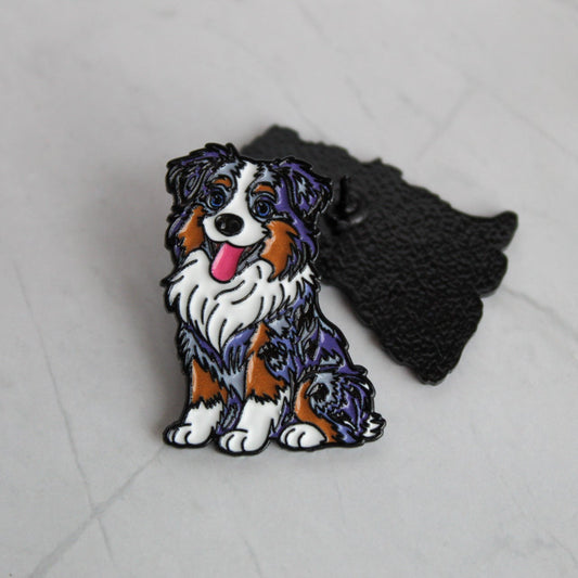 Australian Shepherd Enamel Pin