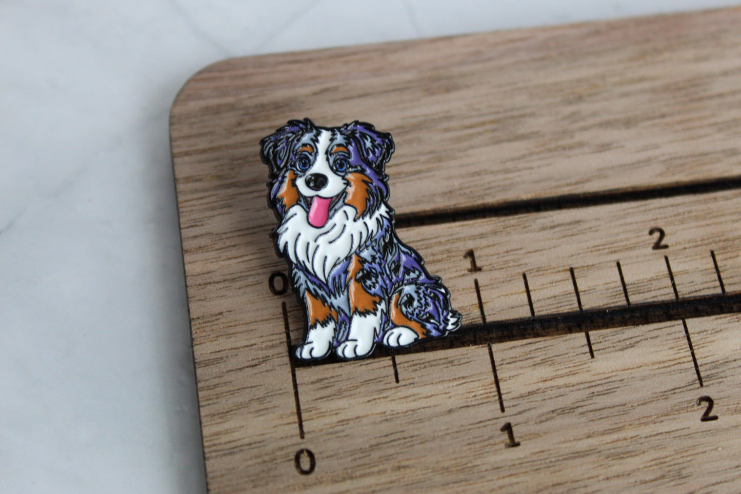 Australian Shepherd Enamel Pin