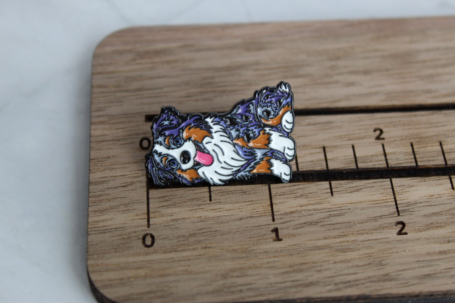 Australian Shepherd Enamel Pin