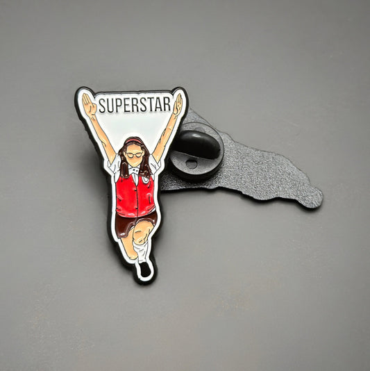 Superstar Enamel Lapel Pin