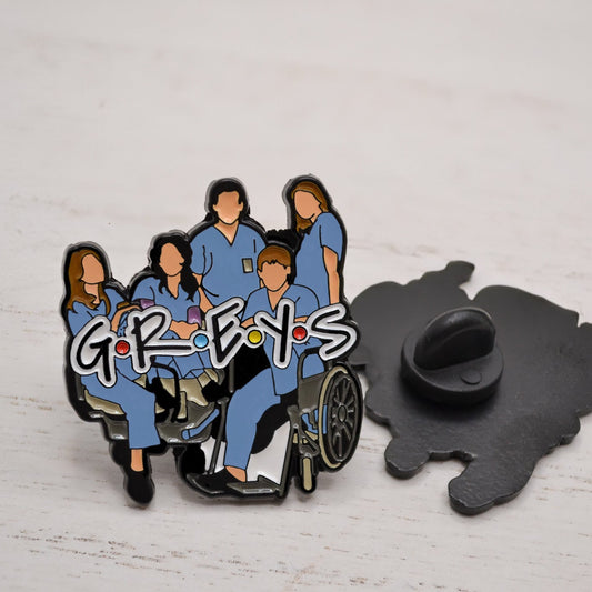 Grey's Anatomy Cast Enamel Pin