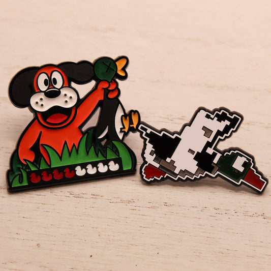 Duck Hunt Enamel Pins