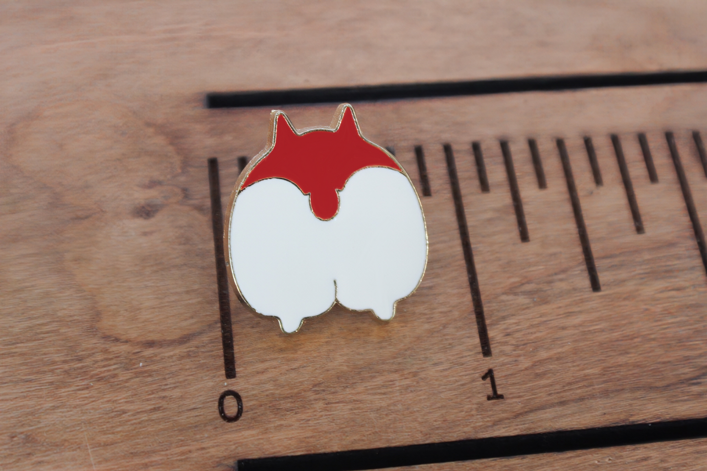 Corgi Butt Enamel Pin