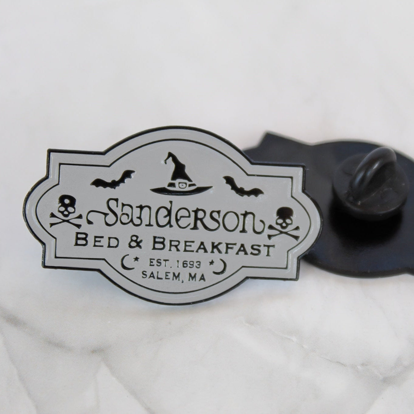 Sanderson Bed and Breakfast Enamel Pin - Hocus Pocus Halloween