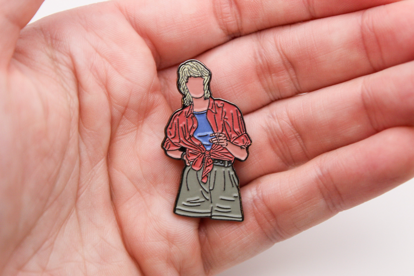 Dr. Ellie Sattler Jurassic Park Enamel Pin