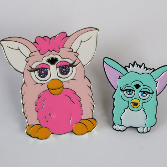 Furby Soft Enamel Pin