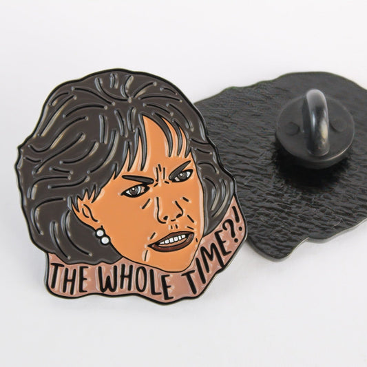 The Whole Time Mrs. Doubtfire Soft Enamel Pin