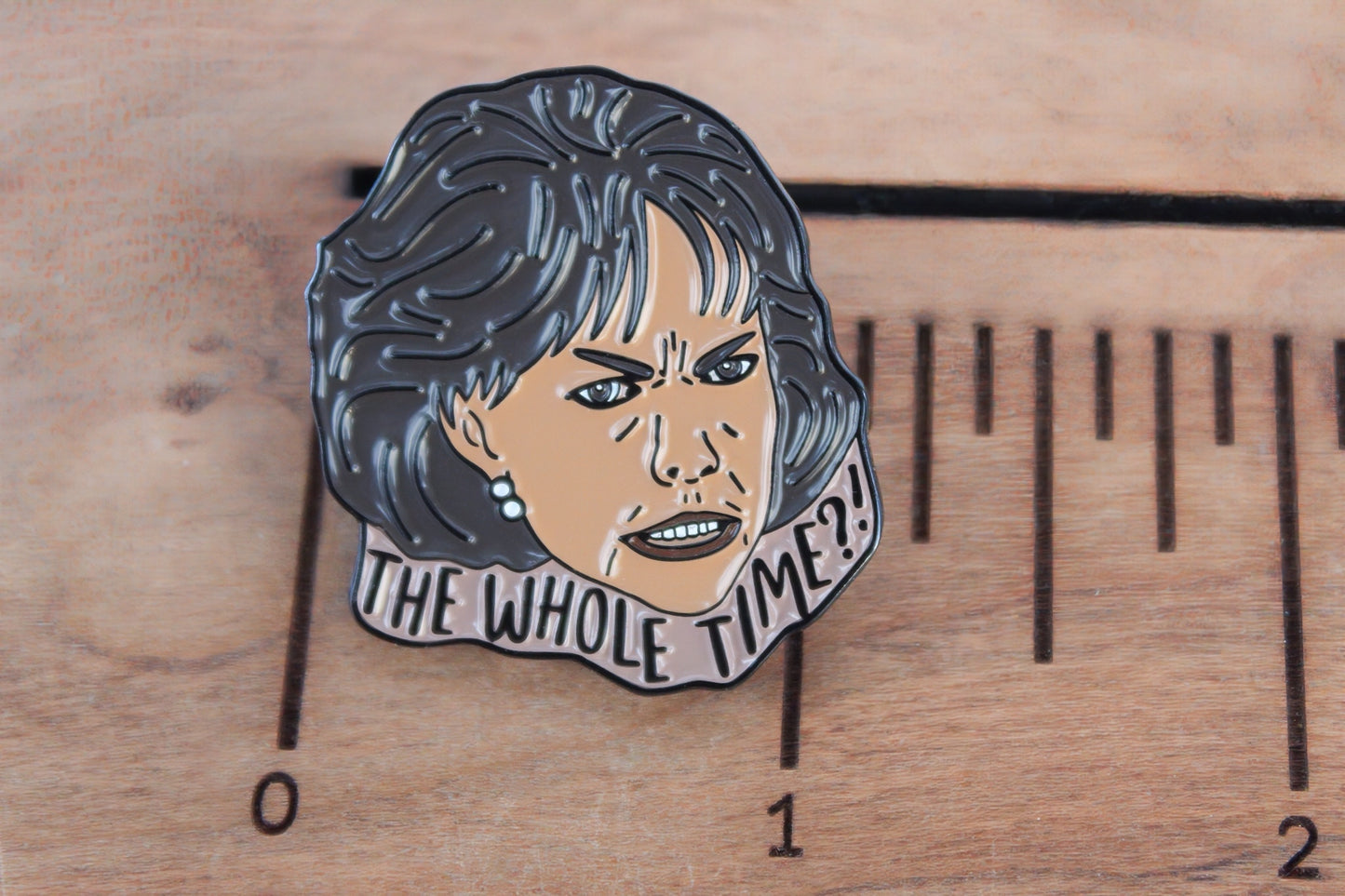 The Whole Time Mrs. Doubtfire Soft Enamel Pin