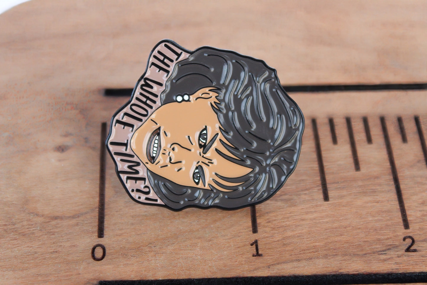 The Whole Time Mrs. Doubtfire Soft Enamel Pin