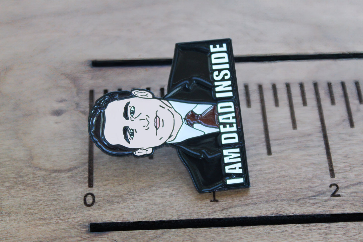 I am Dead Inside Michael Scott Enamel Pin