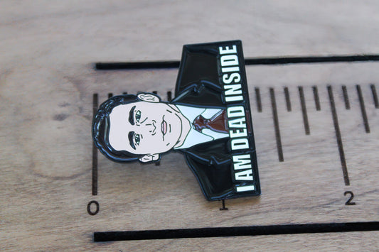 I am Dead Inside Michael Scott Enamel Pin
