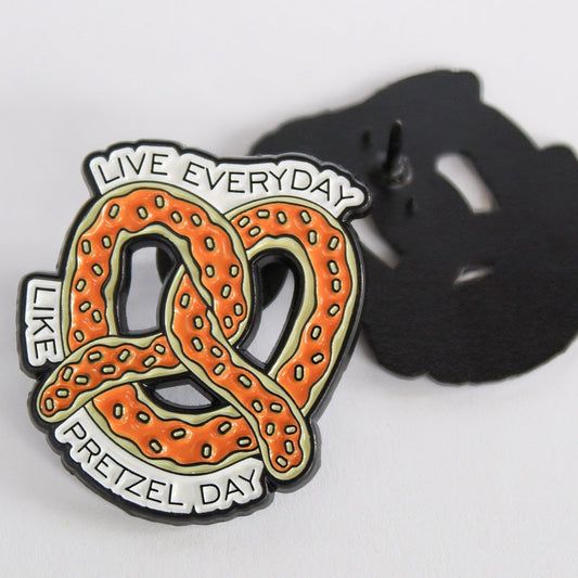Pretzel Day The Office Enamel Pin