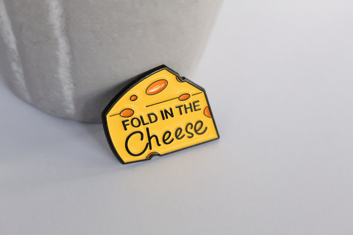 Schitt's Creek Fold In The Cheese Enamel Pin