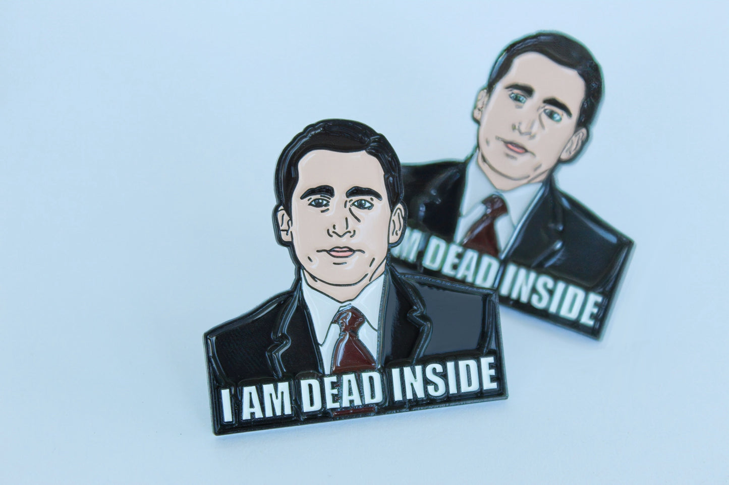 I am Dead Inside Michael Scott Enamel Pin