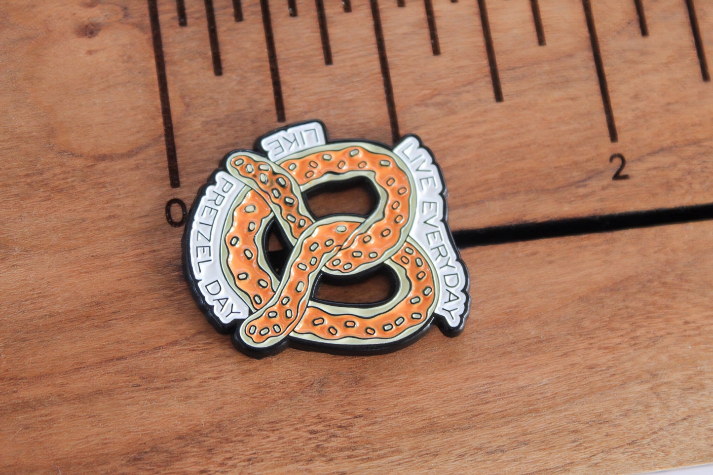 Pretzel Day The Office Enamel Pin
